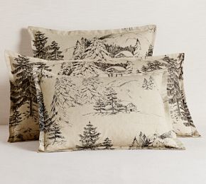 Rustic Forest Sham | Pottery Barn