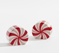 Peppermint Salt &amp; Pepper Shakers