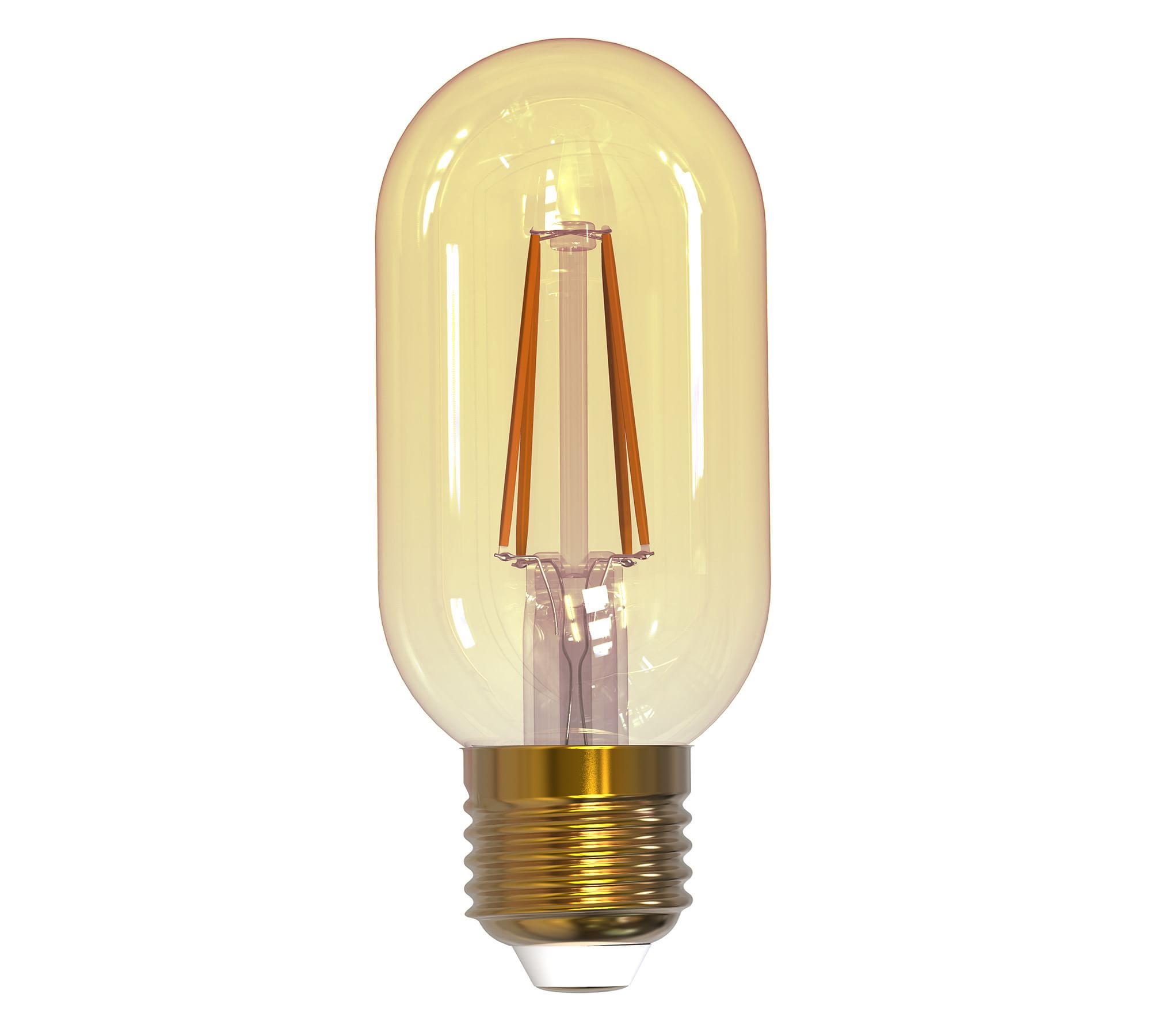 T14 Antique Filament Tube LED Bulb - Pack of 4