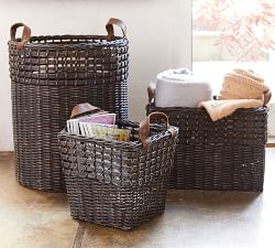 Aster Woven Rectangle Basket