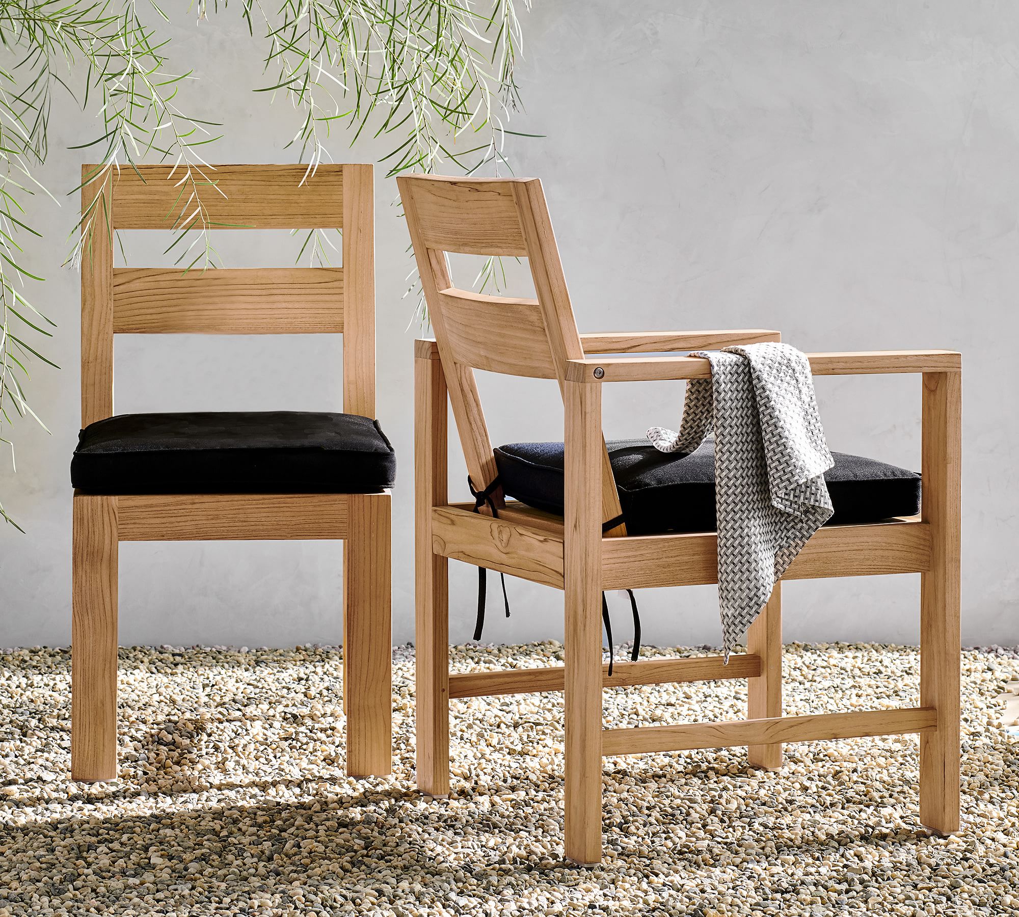 Malibu Teak Outdoor Dining & Armchairs