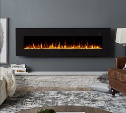 Clay Electric Wall Fireplace | Pottery Barn