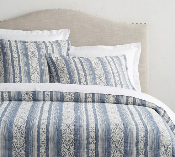 Montauk Jacquard Coverlet & Shams | Pottery Barn