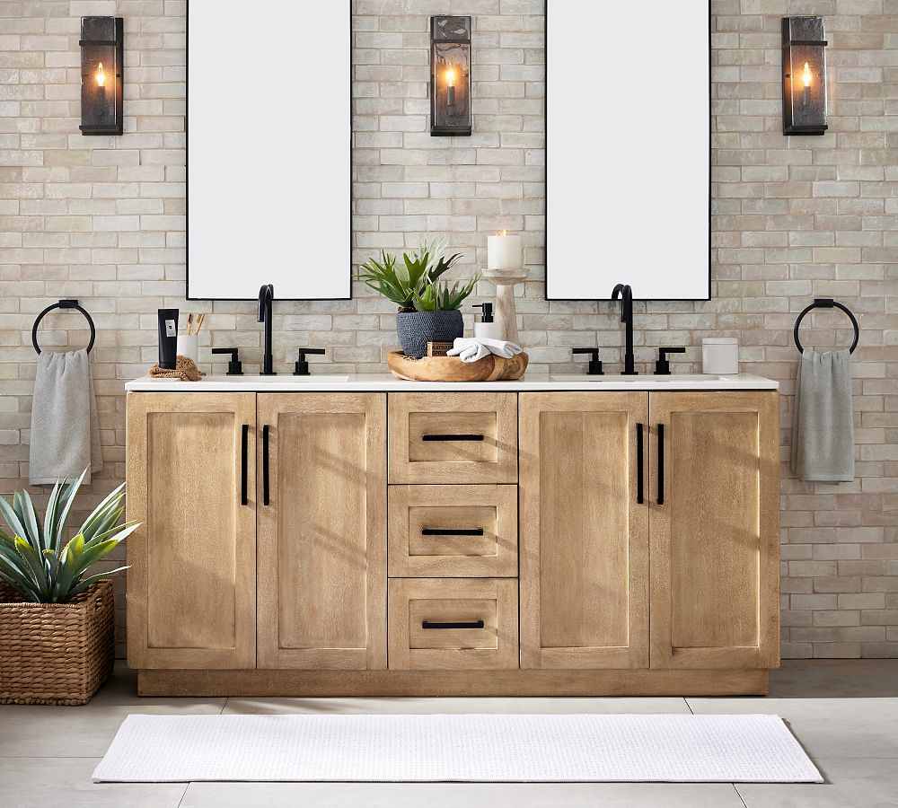 Miller 69" Double Sink Vanity | Pottery Barn