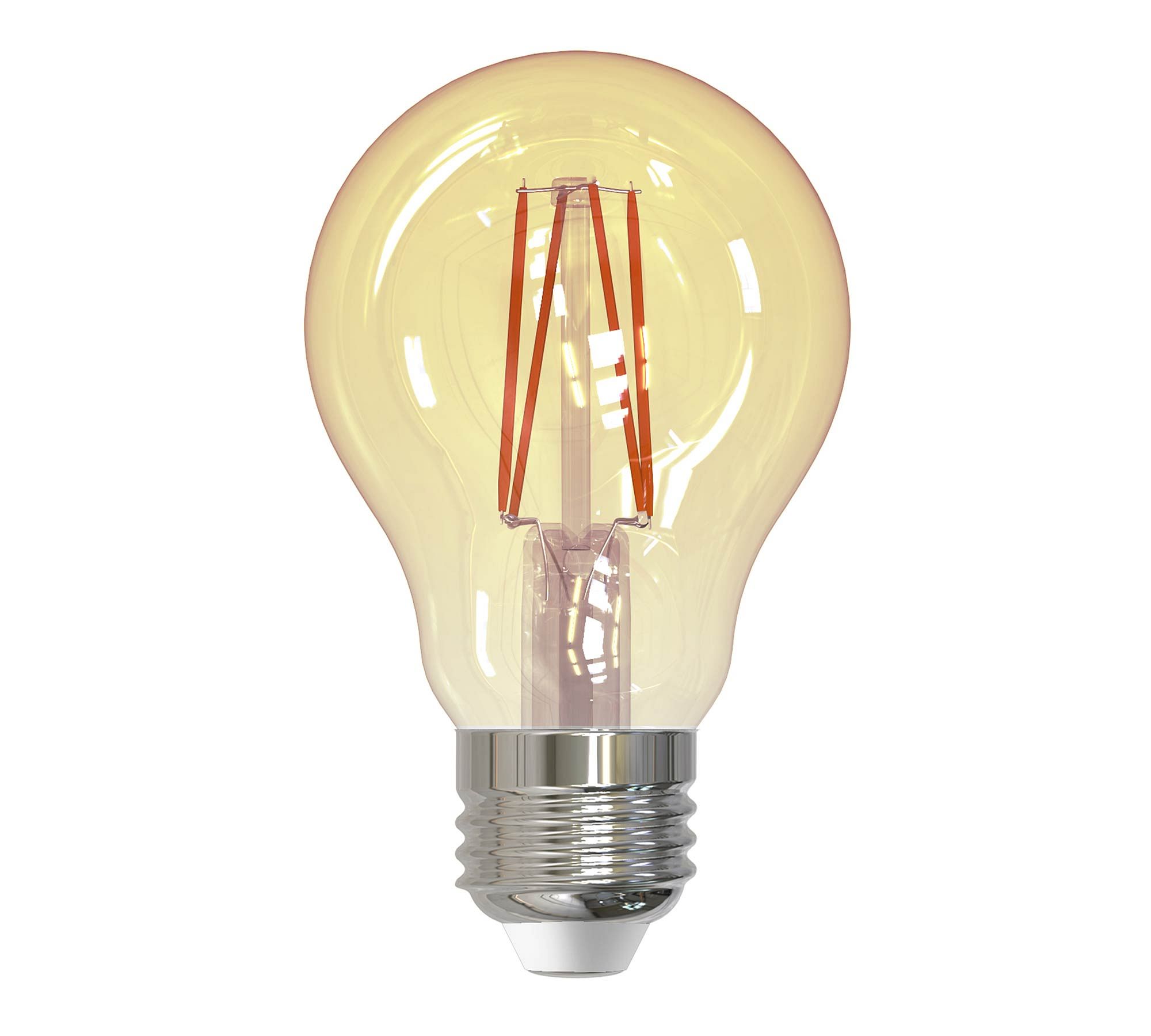 A19 Antique Filament LED Bulb - Pack of 2