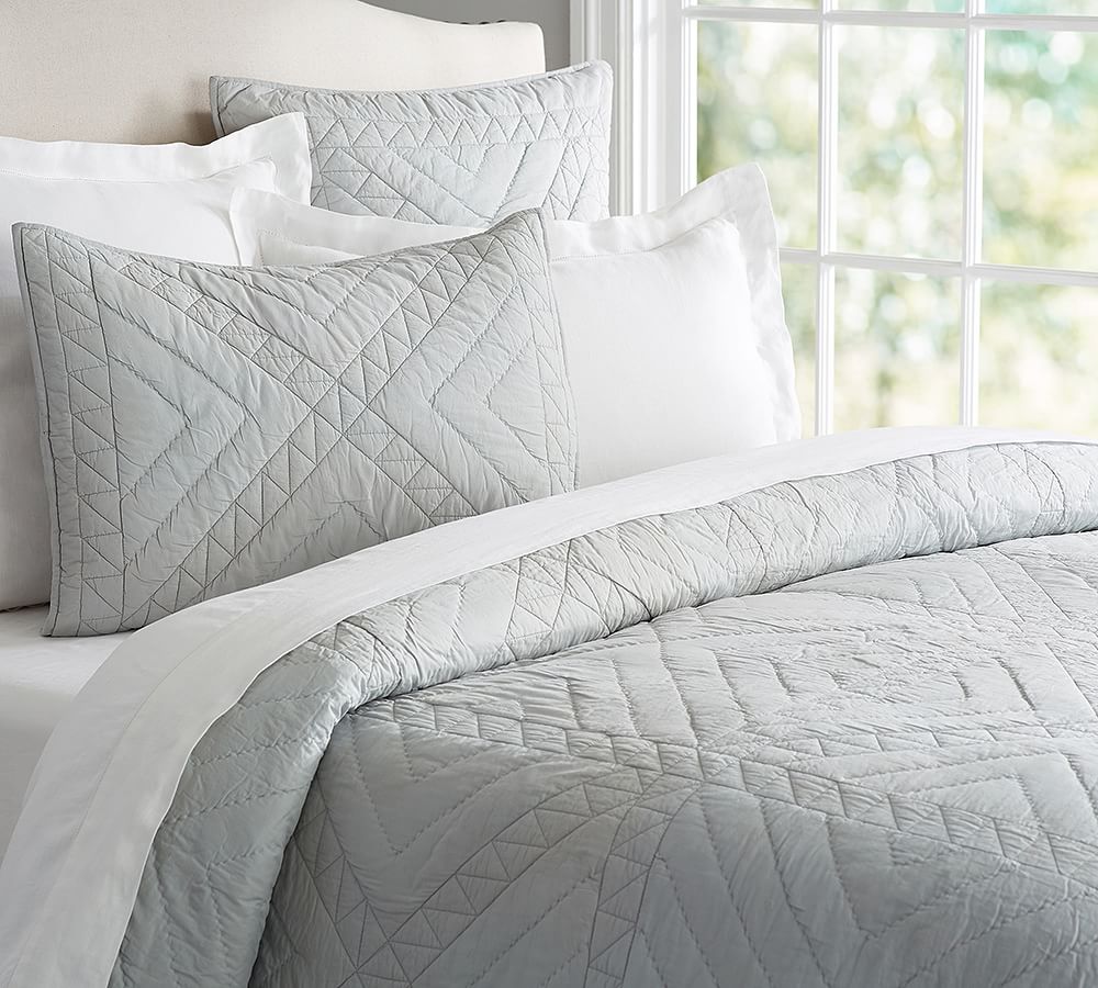 Elena Quilt & Shams | Pottery Barn