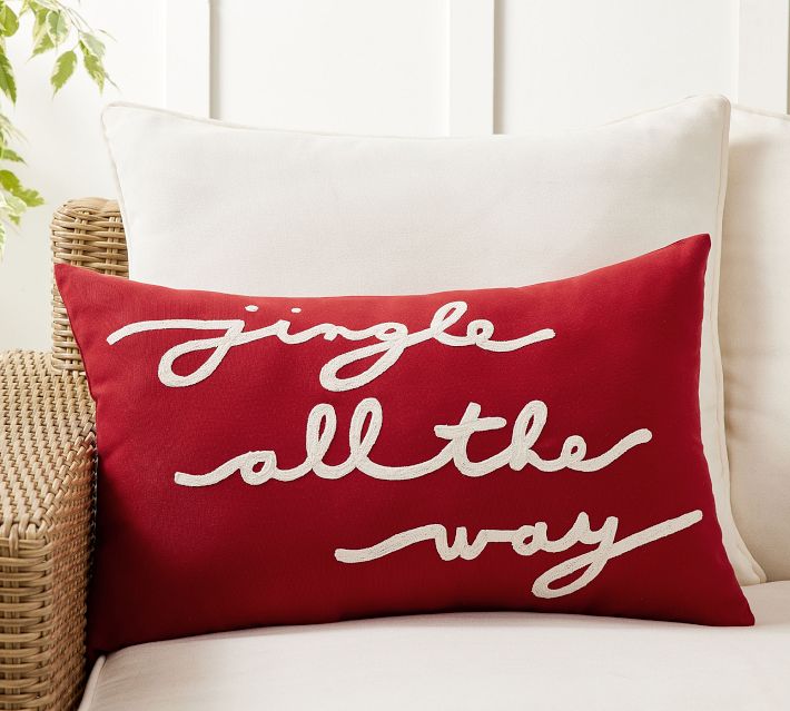 Outdoor holiday throw pillows sale