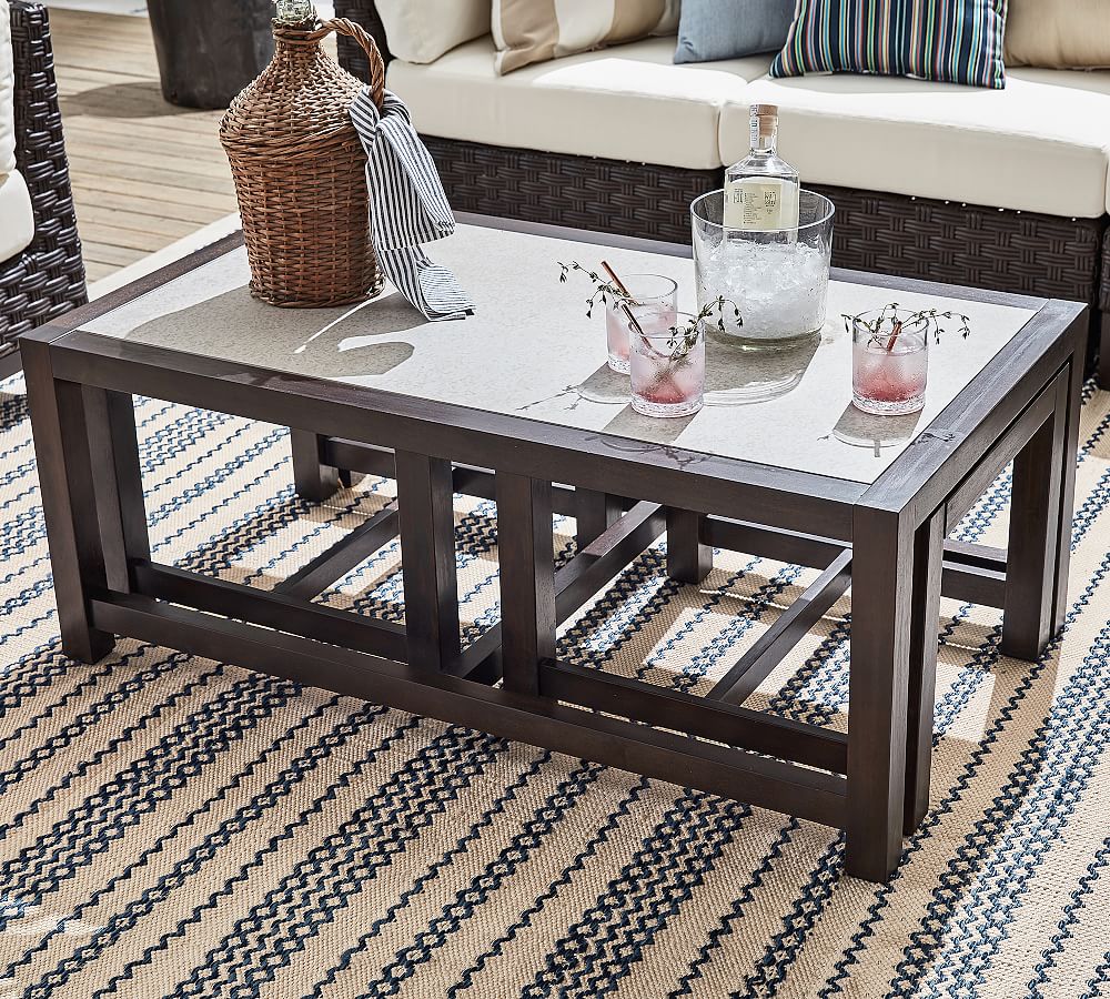 St. Johns Expandable Coffee Table Pottery Barn