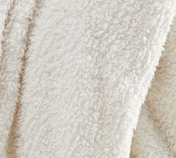 Cozy Pom Pom Sherpa Throw