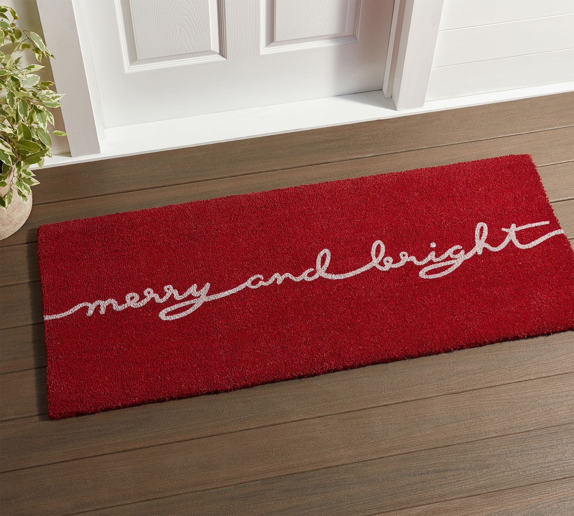 Merry & Bright Doormat