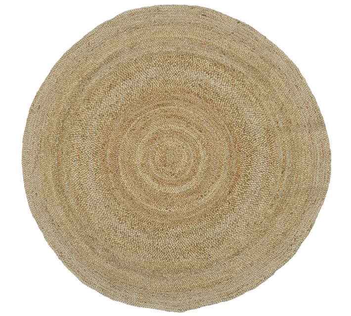 Round Braided Jute Rug Pottery Barn