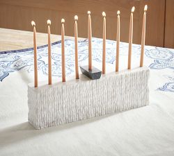 Hanukkah Medallion Cotton/Linen Table Throw