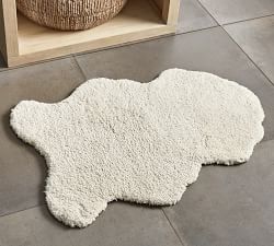 Faux Hide Bath Mat