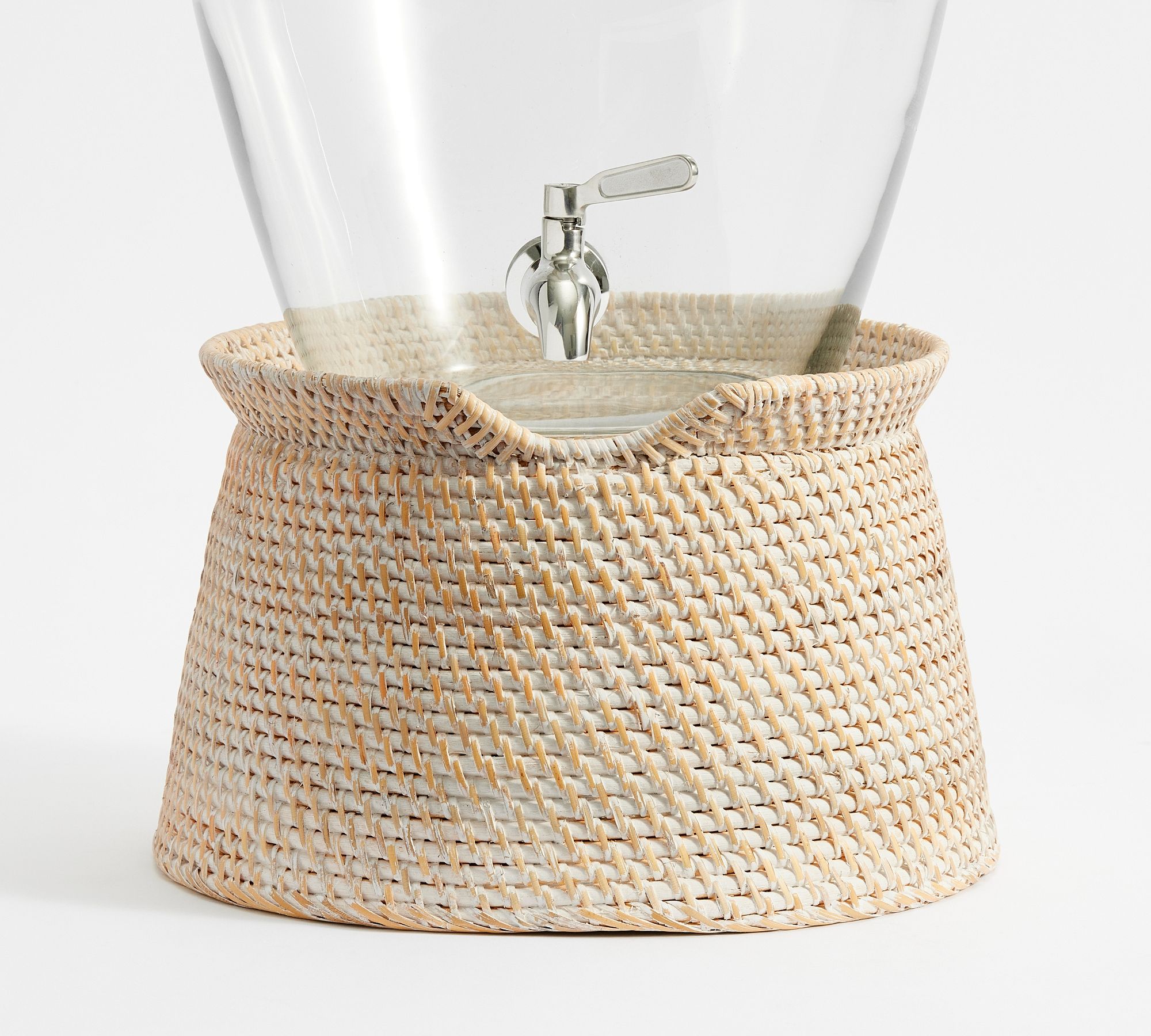 Tava Handwoven Rattan Drink Dispenser