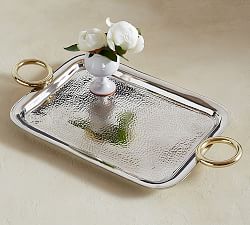 Belle Gold Handle Tray