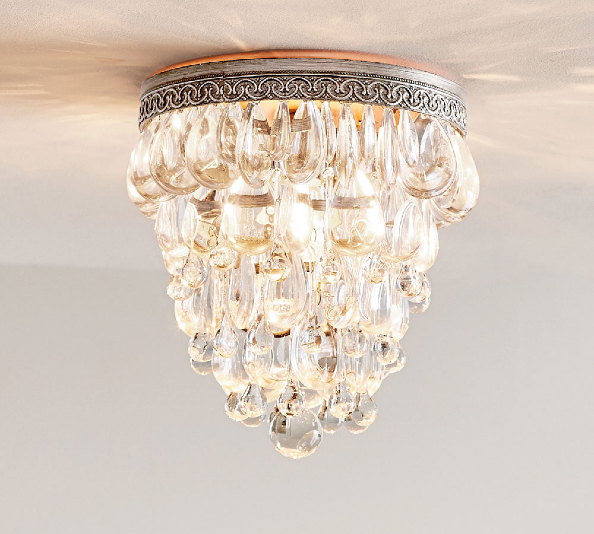 Clarissa Crystal Flush Mount