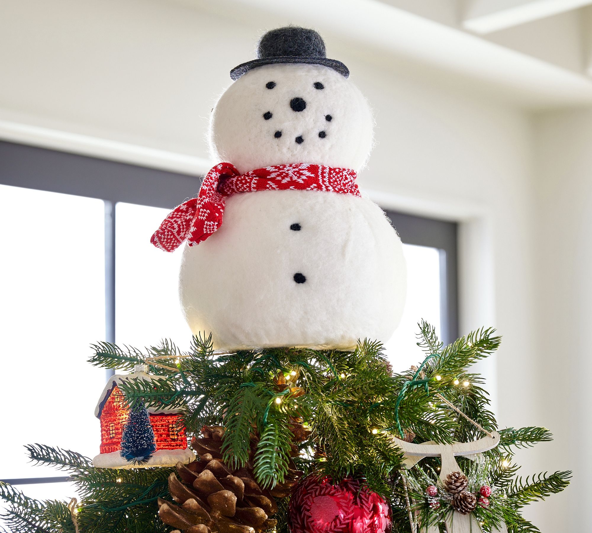 Archie the Snowman Tree Topper