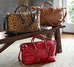 Monroe Leather Weekender Bag