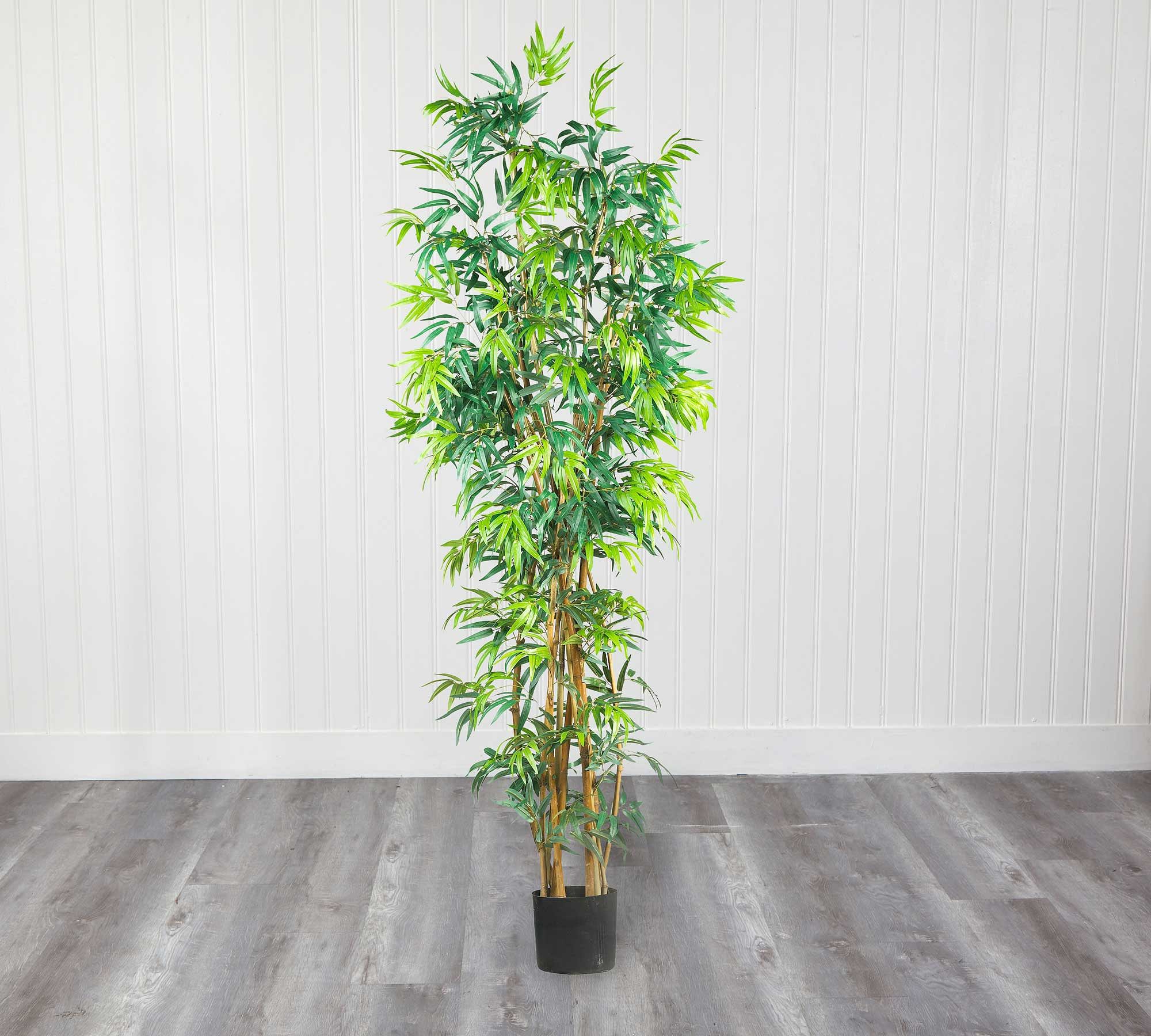 Faux Curved Bamboo Trees