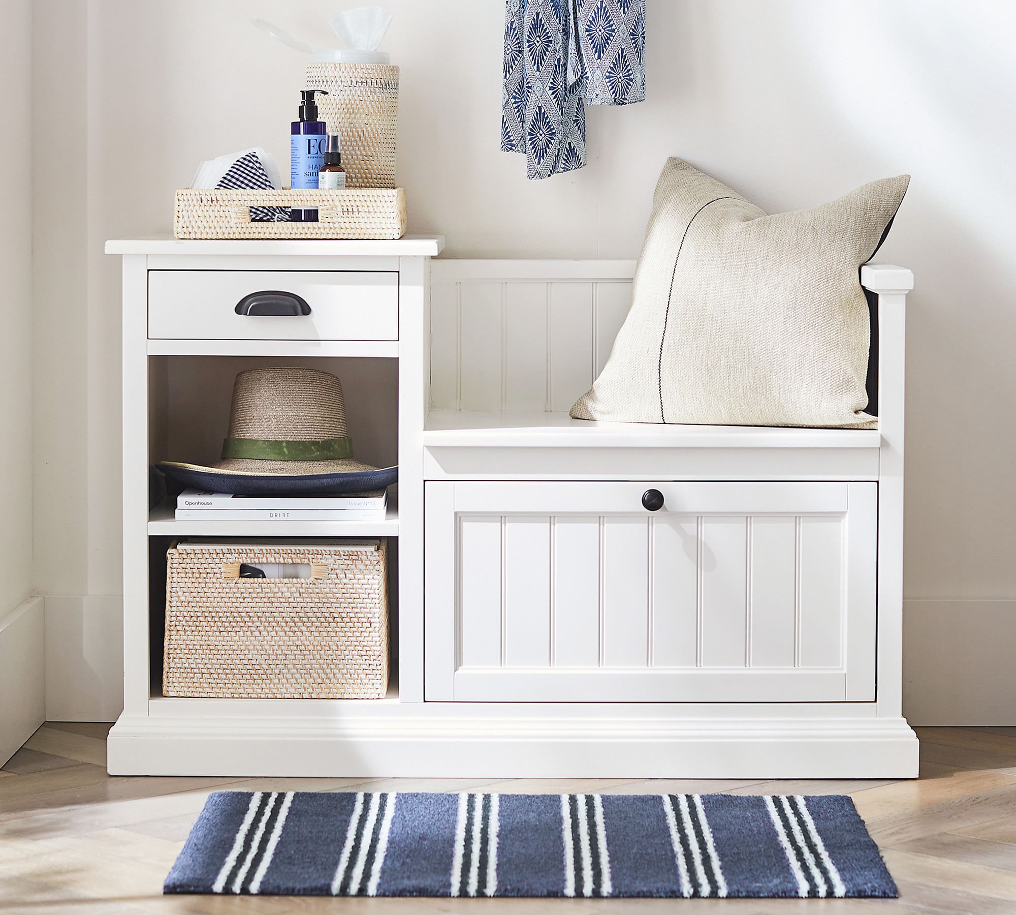 Aubrey Entryway Storage Bench