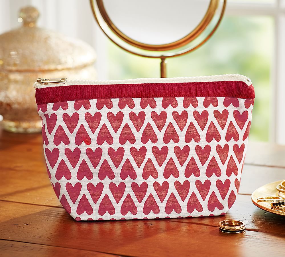 Heart Cosmetic Bag