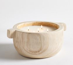 Seaside Wood Candle - Citronella &amp; Geranium