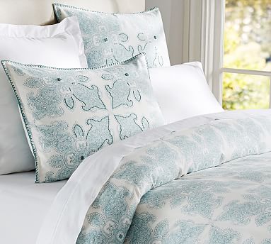 Outlet Pottery Barn Veronica Medallion Sheet Set