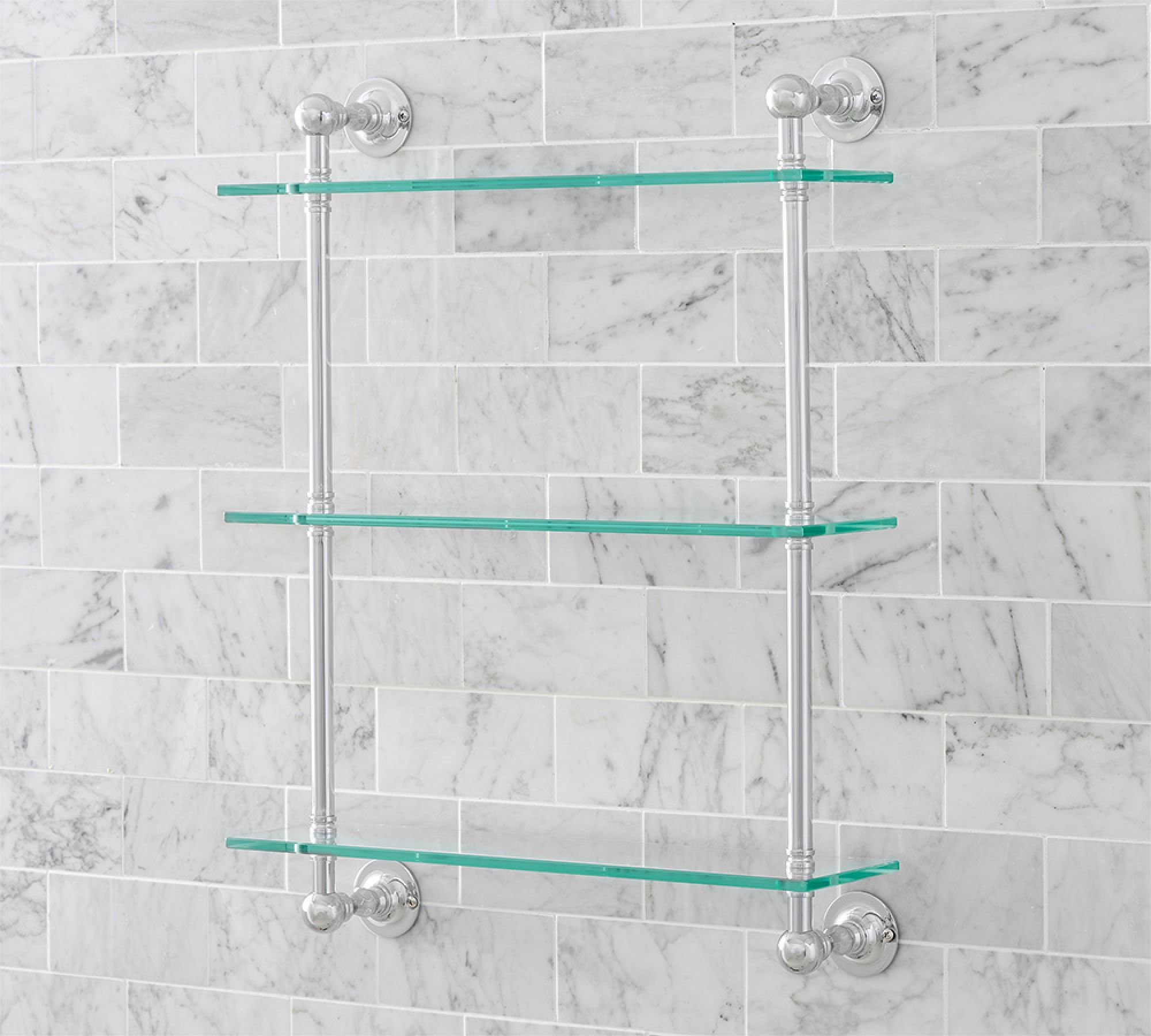 Sussex Triple Glass Shelf