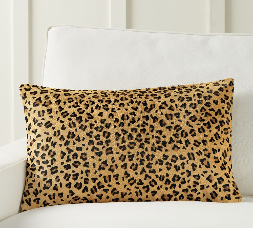 Cheetah Hide Lumbar Pillow Cover