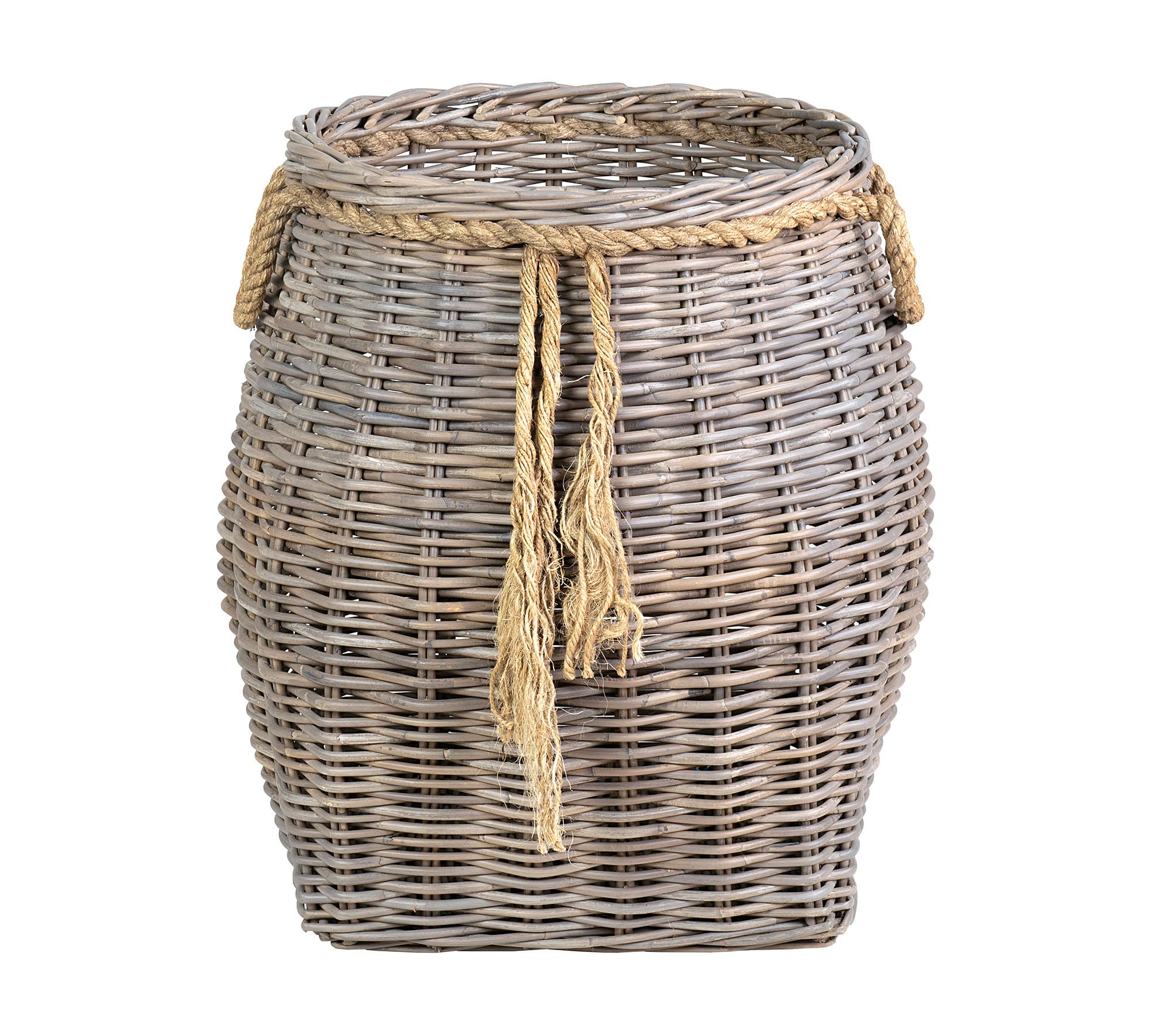 Theron Graywash Woven Baskets