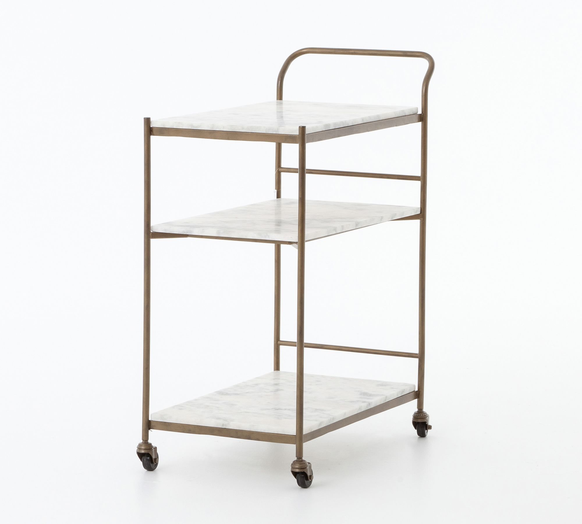 Burwell Marble Bar Cart (30")