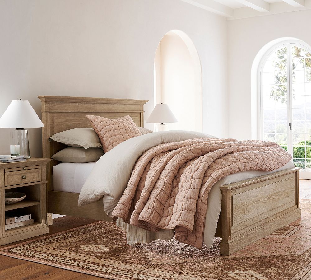 Livingston Bed Wooden Beds Pottery Barn