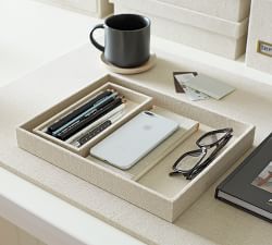 Linen Home Office Accessories Collection