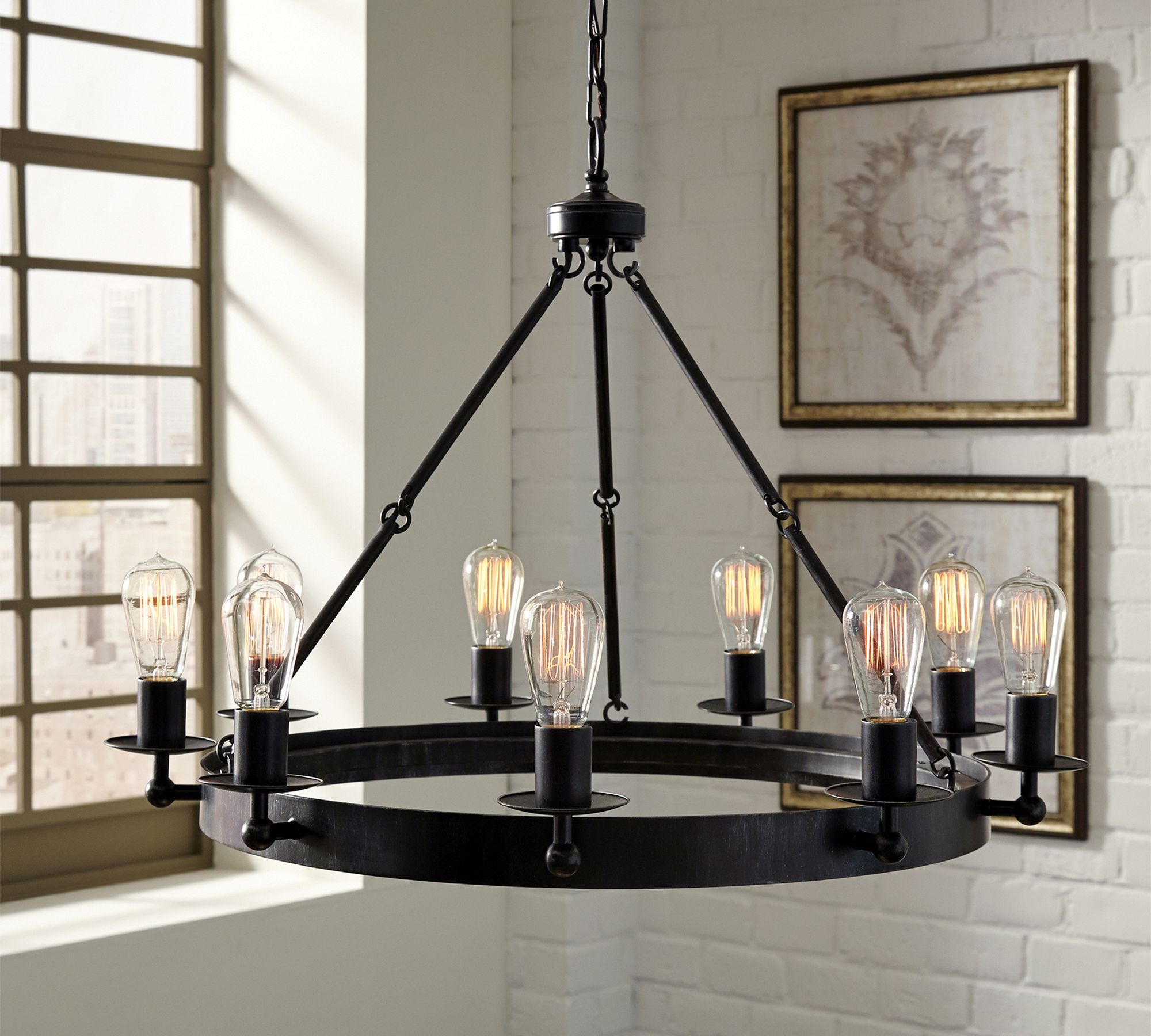 Rosswood Metal Chandelier