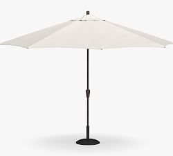 11' Round Outdoor Umbrella &ndash; Rustproof Aluminum Frame