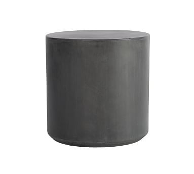 Temple Concrete Outdoor Side Table | Pottery Barn