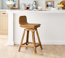 Isla Rattan Swivel Counter Stool