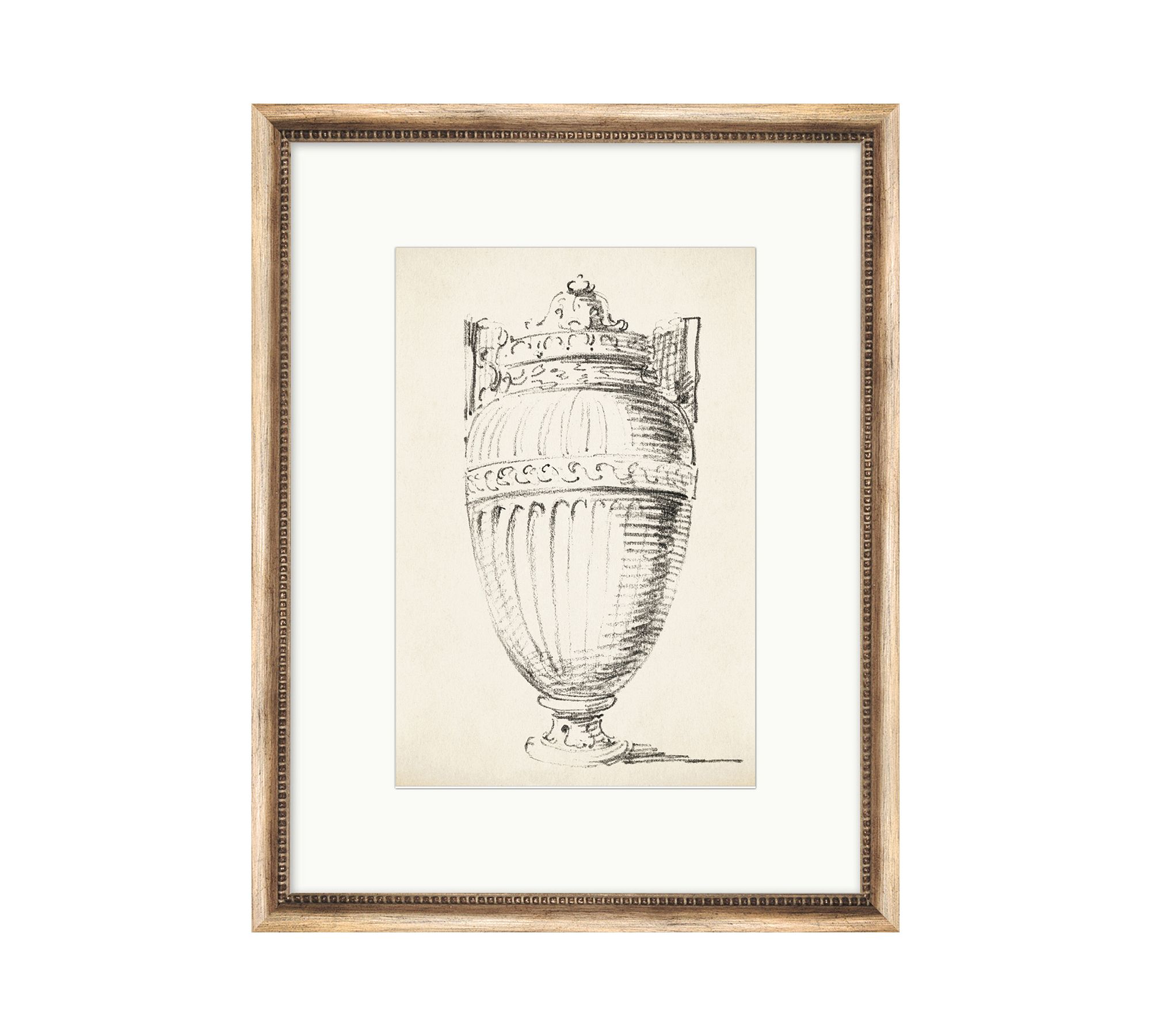 Antique Vessel Framed Print