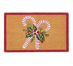 Candy Cane Doormat | Pottery Barn