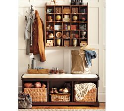 Handcrafted Wooden Cubby Display