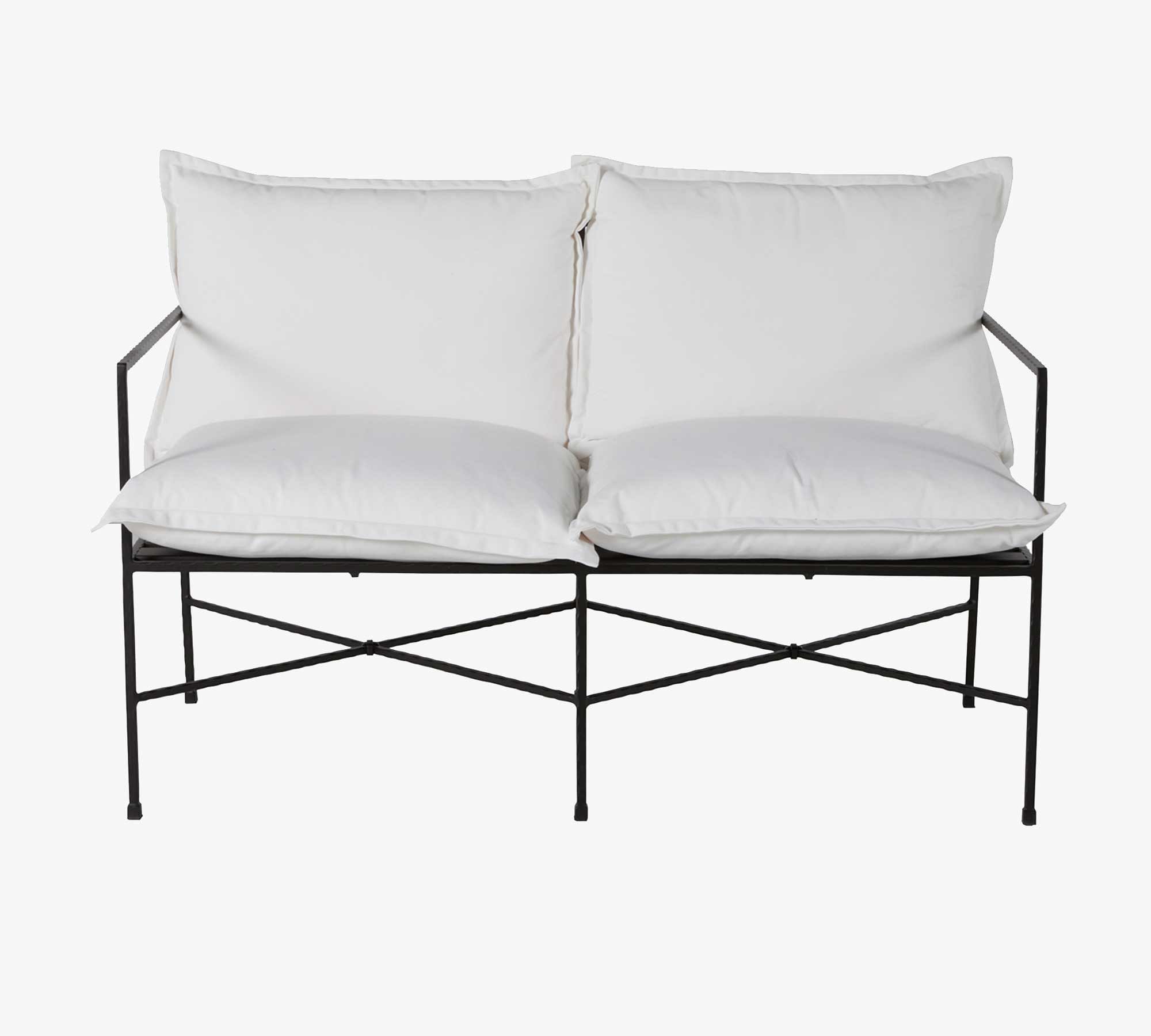 Blithdale Metal Outdoor Loveseat