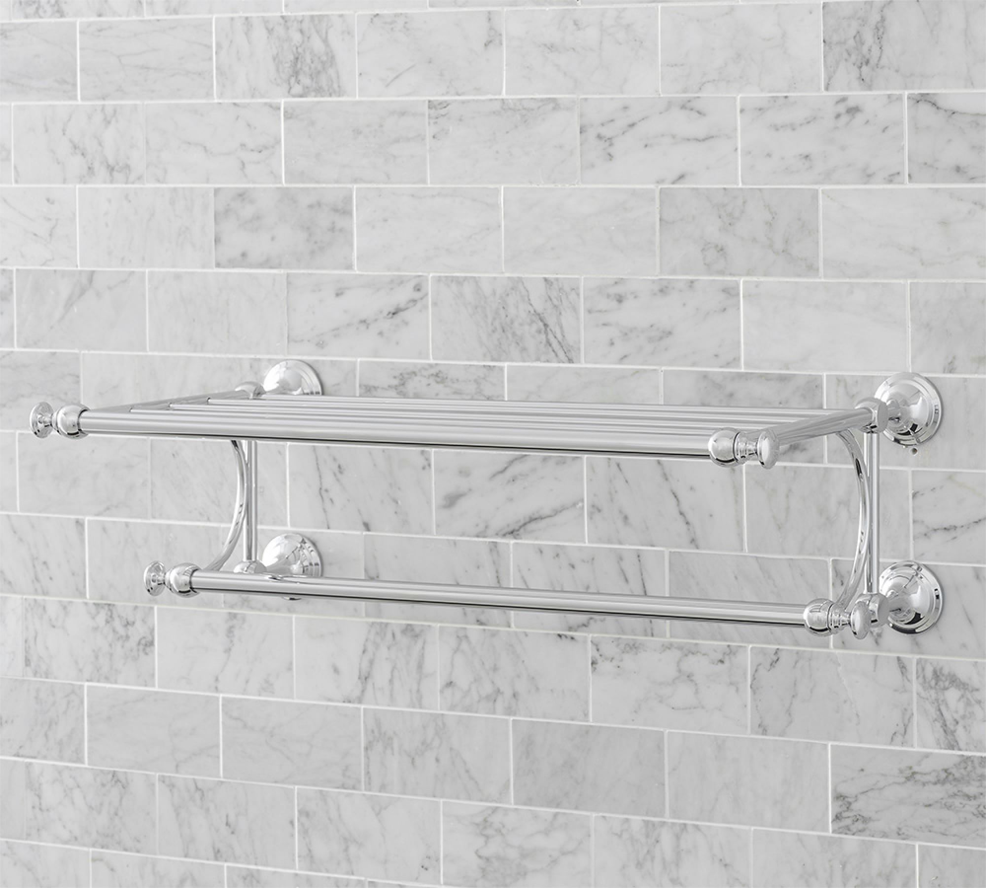 Mercer double towel bar sale