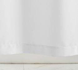 Retreat Fabric Shower Curtain Liner | Pottery Barn