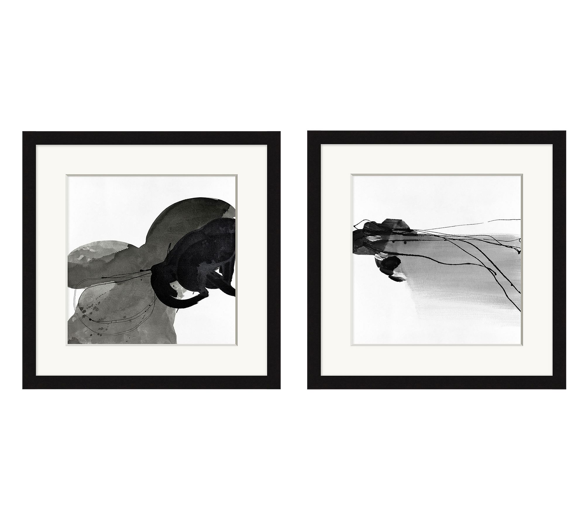 Bold Gesture Framed Prints