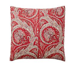 Sweeney Paisley Print Cotton Sham