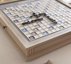 Wooden Scrabble Board Game - Luxury Edition