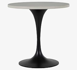 Randolf 36&quot; Travertine Round Pedestal Dining Table