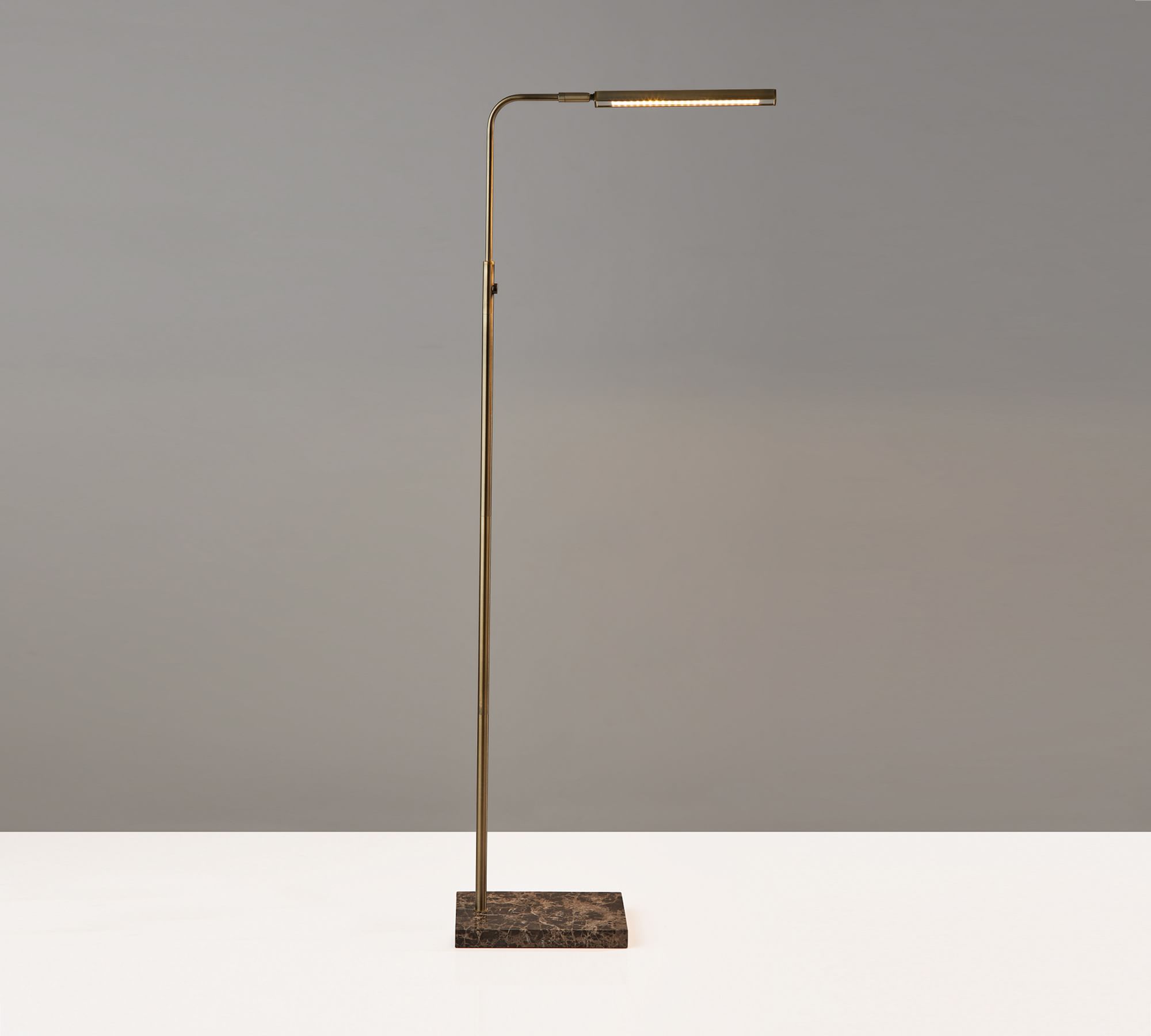 Lakeview Marble LED Led Floor Lamp (55")