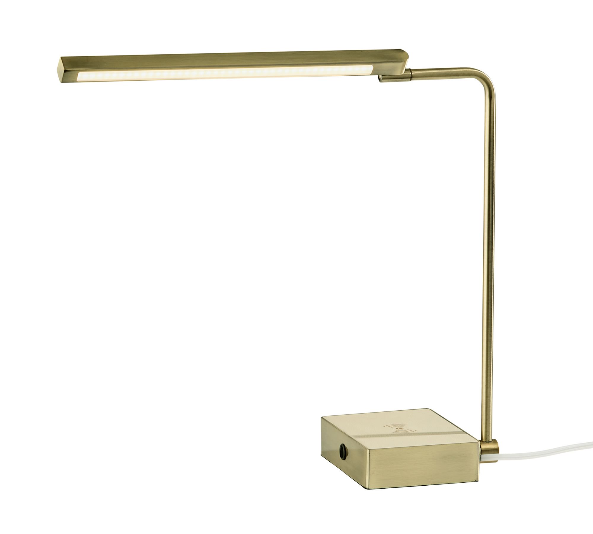 Millbrae Iron LED Charge Table Lamp (24")