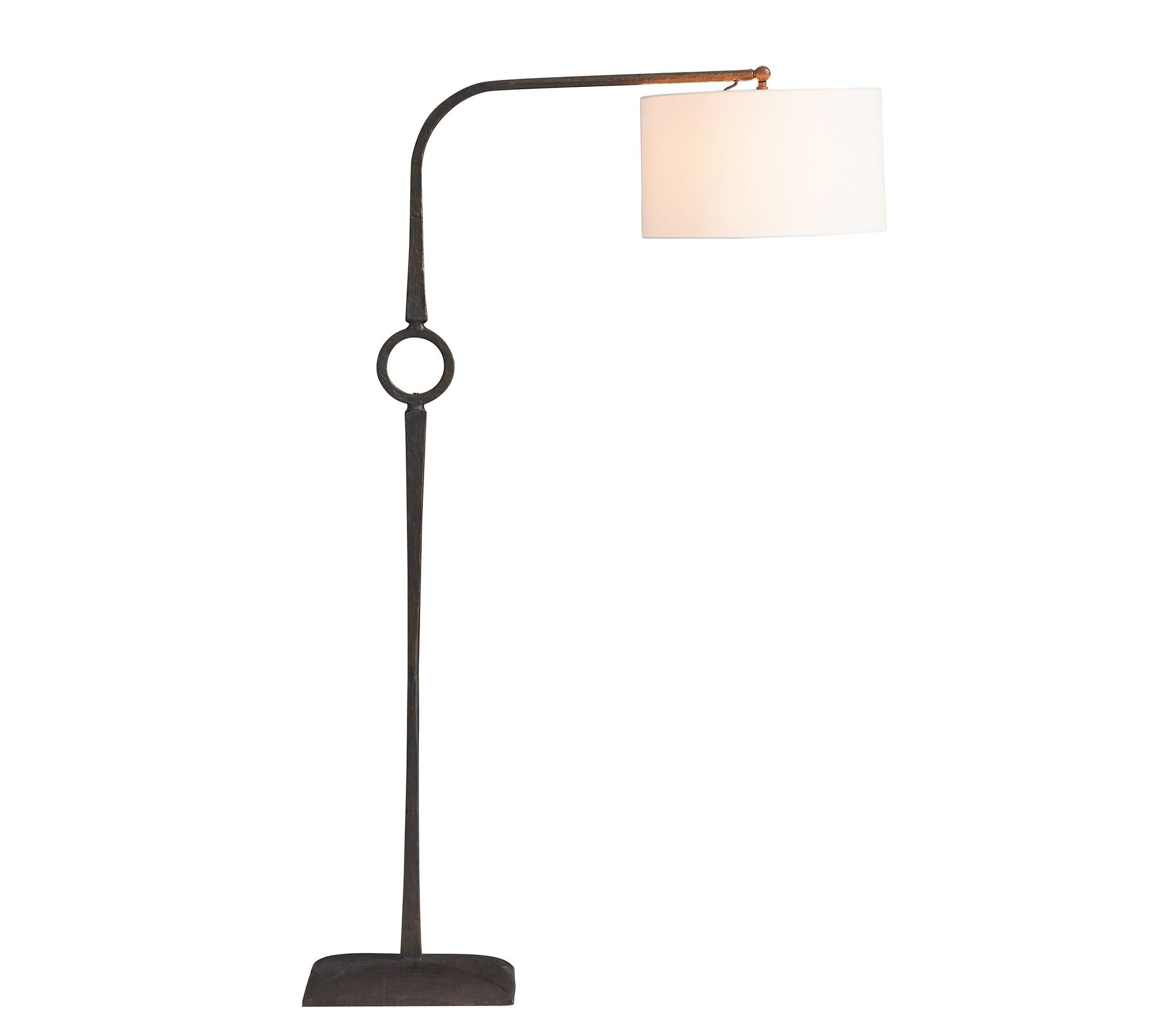 Easton Forged-Iron Sectional Floor Lamp (72")